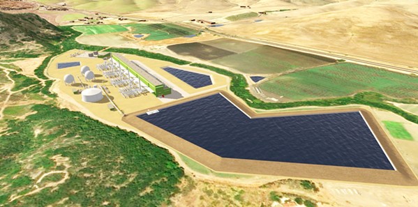NEW ENERGY Hydrostor's proposed Pecho Energy Storage Center in Morro Bay would help make up for some of the energy the grid will lose when Diablo closes, and now the company has a Fortune 500 investor backing them up. - PHOTO COURTESY OF HYDROSTOR