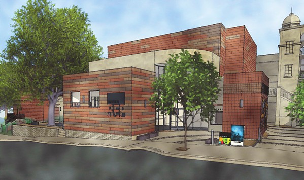 RISING COSTS The price tag of a new SLO Repertory Theatre in downtown SLO doubled in recent years&mdash;and it's leading to design changes and a new fundraising plan. - RENDERING COURTESY OF SLO REP AND THE CITY OF SLO