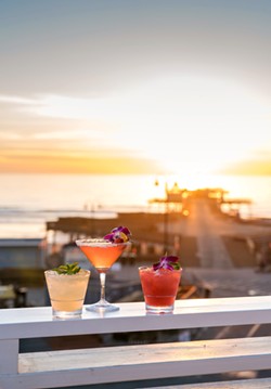 CHEERS Enjoy a view of the Pismo pier with a drink in hand at The Rooftop. - PHOTOS COURTESY OF INN AT THE PIER