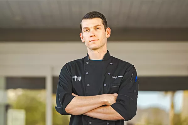 INGREDIENTS MATTER New Inn the Pier Chef Stefen Shatto said his personal cooking style is all about flavor, color, and seasonal ingredients. - PHOTOS COURTESY OF INN AT THE PIER