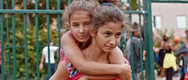 SISTERHOOD Mariam (Ilonna Grimaudo) and Hasna (Lorenza Grimaudo) are two young Arab sisters living on the streets of Paris, and after social services separates the two, the older experiences a dangerous transformation into radicalization, in You Resemble Me, screening as part of the SLOIFF. - PHOTO COURTESY OF THE OTHRS AND ARTEMIS RISING FOUNDATION