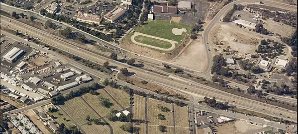 TRAFFIC WOES The Brisco/Halcyon interchange project could receive a $20 million to $25 million boost through an Arroyo Grande-SLOCOG partnership to secure grant funding. - SCREENSHOT FROM ARROYO GRANDE CITY COUNCIL REPORT