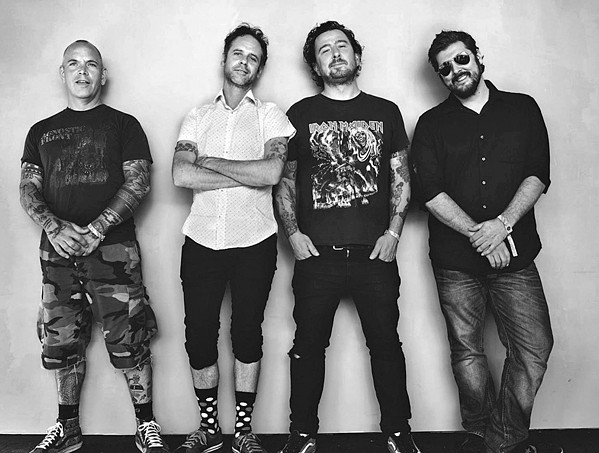 POGO FRIENDLY Numbskull and Good Medicine present punk legends The Bouncing Souls at The Siren on May 8. - PHOTO COURTESY OF THE BOUNCING SOULS