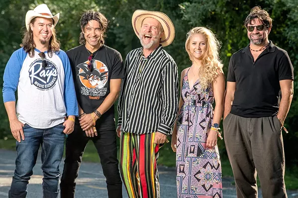 A FAMILY AFFAIR Longtime Live Oak emcee Joe Craven and his band the Sometimers, with daughter Hattie Craven, play the Live Oak Main Stage on June 18. That same morning, Hattie's band, Hattie and the Moon Howlers, play the Beer Garden. - PHOTO COURTESY OF JOE CRAVEN AND THE SOMETIMERS