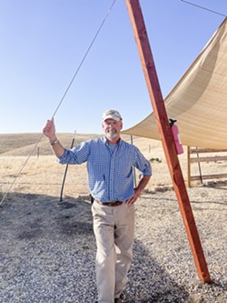 Kenney Enney first started listing his four private campsites on Hipcamp in 2018. Initially built to host wounded military service members for relaxing stays, the sites have grown into critical revenue-generators for the ranch owner. - PHOTO BY PETER JOHNSON