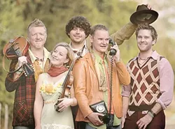 TITANIC BAND! : Gaelic Storm, the Irish band from the film Titanic, brings its rollicking, reeling, Celtic stomp music to the Performing Arts Center’s Cohan Center on Oct. 21. - PHOTO COURTESY OF GAELIC STORM