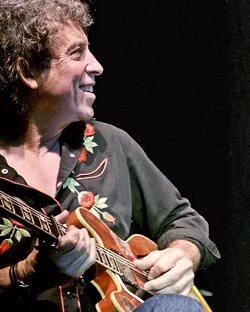 GUITAR GOD: Think of Elvin Bishop as a gunslinger other musicians hire to make their records hit the target, or think of him as an amazing performer in his own right, when he headlines a three-band blues show on Feb. 27 at the PAC. - PHOTO COURTESY OF ELVIN BISHOP