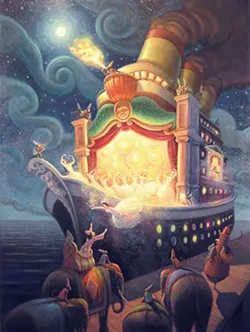 WHEN MY SHIP COMES IN : - IMAGE BY MARK BRYAN