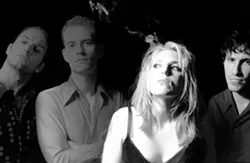 BETTY ROCKER! : L.A. indie rockin’ bluesy act Breech hits the Z Club on Oct. 24, fronted by Missy Gibson who’s also called Betty Rocker because of the band’s fundraising “rock’n’roll bake sales.” - PHOTO COURTESY OF BREECH
