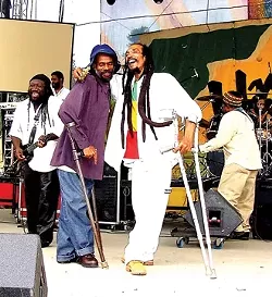 POSITIVE VIBES: International reggae superstar Israel Vibration (pictured) headlines “SLO Dayz,” with Rootz Underground and Outlaw Nation on July 12 at The Graduate. - PHOTO COURTESY OF ISRAEL VIBRATION