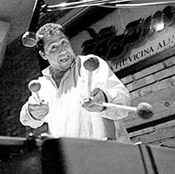 JAZZ LION : On April 19, NYC vibraphonist Mark Sherman plays the Hamlet. - PHOTO COURTESY OF MARK SHERMAN