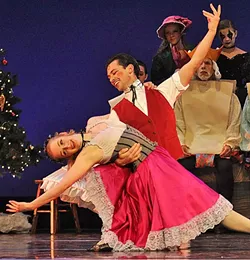 THE TOYS WILL TALK: Attendees of Ballet Theatre San Luis Obispo’s La Boutique Fantasque (The Magic Toy Shop) will also be treated to a performance of Les Patineurs - (The Skaters), a dance set on an ice skating rink on Christmas Eve. - PHOTO COURTESEY OF BALLET THEATRE SAN LUIS OBISPO
