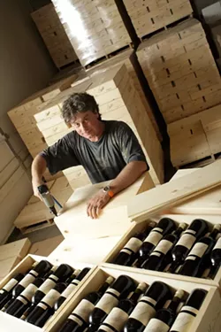 CRAZY BLENDS: French-born winemaker Stephan Asseo is known for his unusual and elegant wines. - PHOTO BY STEVE E. MILLER