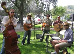 AMERICANA SWEETHEARTS! : Bluegrass and folk act Cuesta Ridge hits the Red Barn on Nov. 6. - PHOTO COURTESY OF CUESTA RIDGE