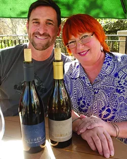 LUMINOUS LANE: Co-Owner Will Henry gave Lane Tanner an offer she couldn’t refuse, so she came out of retirement to be partners with him at Lumen Wines. - PHOTO BY STEVE E. MILLER