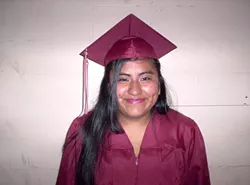 DRESSED FOR SUCCESS : Teen mom Guadalupe Garcia graduated with honors in June and is now attending Cal Poly. - PHOTO COURTESY OF ECONOMIC OPPORTUNITY COMMISSION