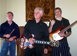 WIDE AWAKE BLUES : The Sleepy Guitar Johnson Trio plays tunes from a brand-new recording at a CD release party on Saturday, Sept. 13 at Hoover’s in Atascadero and Sunday, Sept. 14 at Castoro Cellars on Hwy. 46 West. - PHOTO COURTESY OF SLEEPY GUITAR JOHNSON