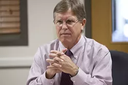 LAME DUCK: With approximately six months left in office, District Attorney Gerry Shea has received criticism from within his office over political endorsements and his handling of a recent campaign controversy. - FILE PHOTO BY STEVE E. MILLER