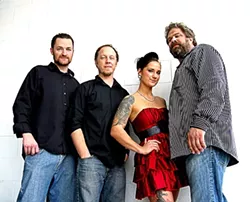 MINKA SANDWICH : Head to Frog and Peach on Jan. 7 to see Minka (pictured) sandwiched between two Soundhouse sets. - PHOTO BY RON WILLIAMS