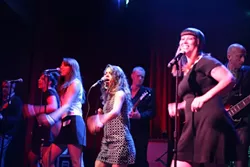 NIGHTTIME FUN: The Rides of March included a night of dancing at Madonna Inn to DJ music and a night of soul music from The Inciters (pictured) at SLO Brew. - PHOTO BY GLEN STARKEY