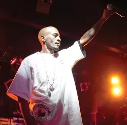 THINK POSITIVELY : Rakim Allah headlines the most socially conscious hip hop fest of the season, the Summer Skool Fest, on Aug. 10 at the Santa Maria Speedway in Nipomo, with Immortal Technique, Crown City Rockers, Da Circle, Diabolic, Public Defendaz, Venomous Voices, 40 o - PHOTO COURTESY OF RAKIM ALLAH