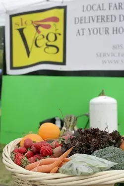 FRESH VEGGIES TO YOUR DOOR! : SLO Veg delivers farm-fresh fruits and vegetables right to your home! - PHOTO BY GLEN STARKEY