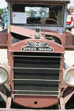 HI-INFIDELITY!:  REO Speed Wagon gave R.E.O. Speedwagon its name. Cool! And so is this 1928 REO owned by Jon Negranti of Cayucos. - PHOTO BY GLEN STARKEY