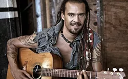 STAY POSITIVE : Michael Franti will spread his good vibes at the inaugural Food Truck Festival on Aug. 14 at Avila Beach Resort. - PHOTO COURTESY OF MICHAEL FRANTI