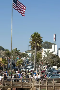 ATASCADERO IN FIVE BLOCKS: On any particular summer day, Pismo Beach may have a temporary population between 18,000 and 35,000. - PHOTO BY STEVE E. MILLER