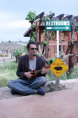 GOOD MUSIC, GOOD CAUSE: On June 7 at Castoro Cellars Winery, Brian Joseph (pictured) and Kathrin Shorr play a benefit show for Escuela del Rio, a day program for adults with developmental disabilities in North San Luis Obispo County. - PHOTO COURTESY OF BRIAN JOSEPH