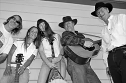 PICKIN’ AND GRINNIN’ : The Appellation Bluegrass Band is having a CD release party at the SLO Down Pub on Feb. 24. - PHOTO COURTESY OF THE APPELLATION BLUEGRASS BAND