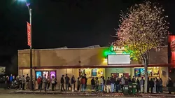MOVIE MADNESS: A crowd lines up at the Palm Theatre during the San Luis Obispo Jewish Film Festival last year. - PHOTO COURTESEY OF THE JCC-FEDERATION OF SLO