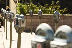 NO SABBATH : Starting in July, people parking in the city of San Luis Obispo on Sundays between 1 and 6 p.m. will have to pay for the privilege. - PHOTO BY STEVE E. MILLER