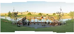 PENTAMETER IN THE PICTURESQUE : The Central Coast Shakespeare Festival begins its first season at River Oaks Hot Springs. - PHOTO BY STEVE E. MILLER