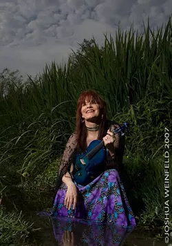 SWAMP WOMAN : Get your Cajun and Zydeco fix at the Clark Center when Lisa Haley and the Zydekats play the Clark Center on April 9. - PHOTO BY JOSHUA WEINFELD