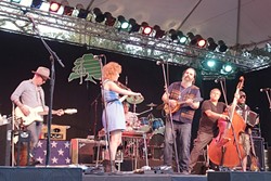 LAST BAND:  Steve Earle and The Dukes closed out this year&rsquo;s Live Oak Music Festival, June 19 through 21 at Camp Live Oak near the Santa Ynez Mountains. - PHOTO BY GLEN STARKEY