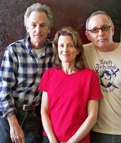 MUSICIANS ON A MISSION: Ray Duncan (of Ranchers for Peace, left) and husband and wife duo Bob & Wendy will join other performers for a daylong fundraiser for The Wise Owl of Cambria on April 26. Give a hoot! - PHOTO BY MELISSA GOODNIGHT