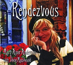 THE CHARMER!:  Mary Anne Anderson will release her terrific new jazz and French chansons album Rendezvous on Feb. 28 at Painted Sky Studios in Harmony. - IMAGE COURTESY OF MARY ANNE ANDERSON