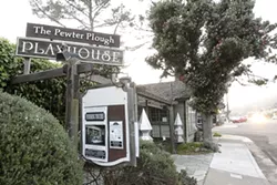 A THING OF JOY : The Pewter Plough Playhouse will remained closed until a new fire sprinkler system is installed. - PHOTO BY STEVE E. MILLER