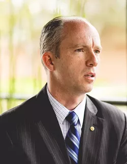 FALSE PROMISE: SLO County District Attorney Dan Dow believes voters were misled about what Proposition 47 would actually do. And with that law in place, Dow said he believes the wrong types of offenders will be getting off easy. - FILE PHOTO BY HENRY BRUINGTON