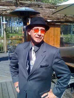 WATCH HIM BLOW : The Blowdown Hoedown will blow the roof off the SLO Down Pub on Oct. 8 when harp masters, like Joey Five & Dimes, perform. - PHOTO COURTESY OF JOEY FIVE & DIMES