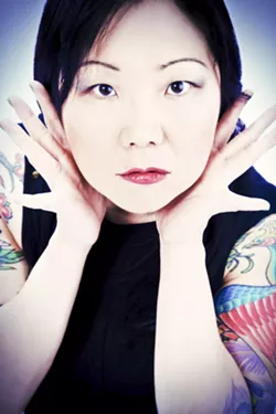 THE TALENTED MS. CHO: In addition to stand-up, Cho has written two books, developed a fashion line, released an album, and parodied Kim Jong-Il on 30 Rock. - PHOTOS BY PIXIE VISION