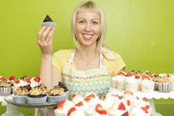 SCRUMPTIOUS :  Amy O&rsquo;Kane bakes mini-masterpieces with novel flavors - PHOTO BY STEVE E. MILLER