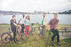 SEATLE HIPSTERS : Seattle’s folk and Americana quintet The Horde and the Harem will make a stop at Linnaea’s Café on their way to SXSW on March 7. - PHOTO COURTESY OF THE HORDE AND THE HAREM