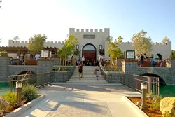 A MOAT AND EVERYTHING! : Tooth & Nail Winery boasts medieval architecture with modern comforts like lounge seating, exceptional service, and free live music on Friday evenings. - PHOTO BY GLEN STARKEY