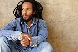 ZIGGY LIVE!: Ziggy Marley plays the Fremont Theater on Nov. 10 to promote his new album Fly Rasta. - PHOTO COURTESY OF ZIGGY MARLEY