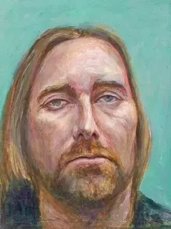 STEVE CAPARONE: A San Miguel local whose family owns Caparone Winery, Steve Caparone was the first portrait of the series David Settino Scott painted. - IMAGE COURTESY OF DAVID SETTINO SCOTT