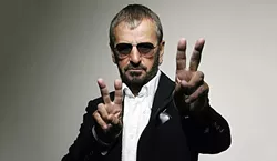 PEACE & LOVE : Ringo Starr and his All Starr Band play Oct. 2 at Vina Robles Amphitheatre. - PHOTO COURTESY OF RINGO STARR