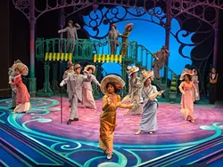 THRILLING, ABSOLUTELY CHILLING : Director Michael Jenkinson injects some freshness and hilarity into the show with the snobby spectacle that is “Ascot Gavotte.” - PHOTO COURTESY OF PCPA
