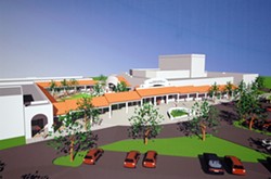 COUNTDOWN :  A rendering of Cuesta College&rsquo;s new Theater Arts Building, slated to open in the fall. - IMAGE COURTESY OF CUESTA COLLEGE
